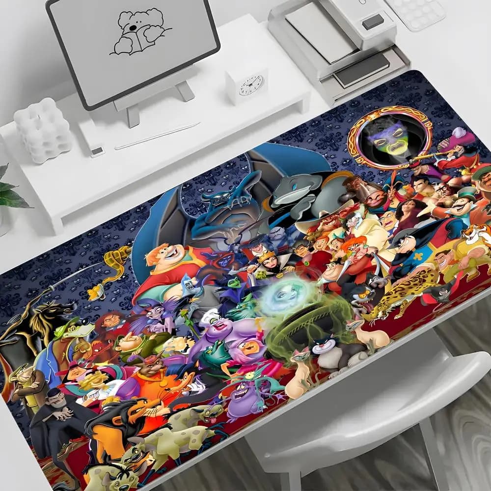 Disney cattivo regina Pad Mouse pad grande tastiera mouse tappetino da scrivania tappetino per mouse da gioco in gomma antiscivolo tappeto per laptop 600x300