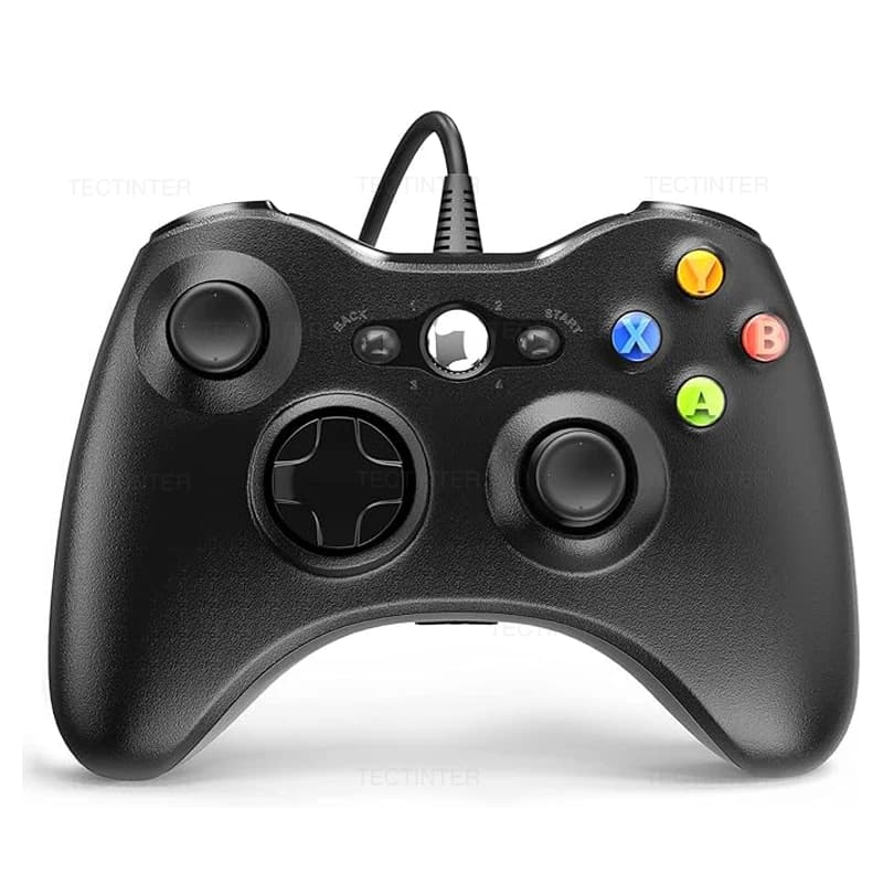 USB Wired Gamepad Per Xbox360 Console Joypad Per Win 7/8/10 PC Joystick Controle Mando Controller di Gioco Per Xbox 360 Accessori