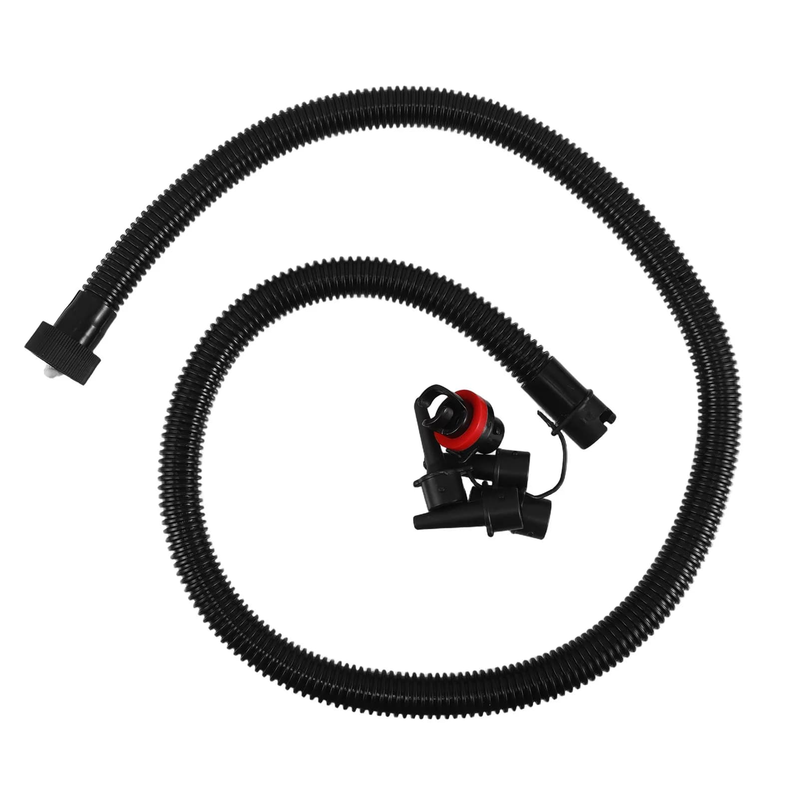 Set Adattatore Valvola Gonfiabile in PVC per Paddle Board, Kayak, Barca, Vasca Idromassaggio - Ricambi per Tubo Pompa Aria a Gonfiaggio Rapido