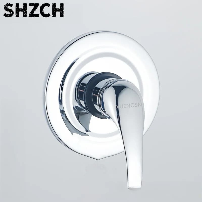 All-copper Concealed Shower Faucet Embedded Single-function Shower Shower Toilet Embedded Faucet