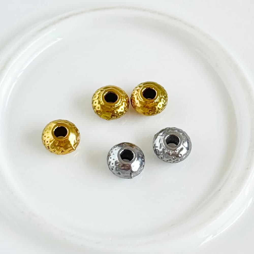 Cordial Design 6*6MM 100 Jewellery Accessories/S/Stainless Steel Spacers/Royal Shape/Made/Down-made Beads for Necklace # 195390
