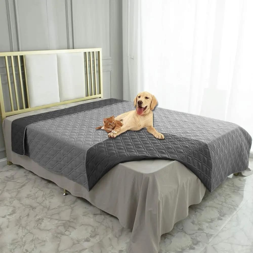 Coperta Impermeabile per Cuccia del Cane o Divano, Reversibile