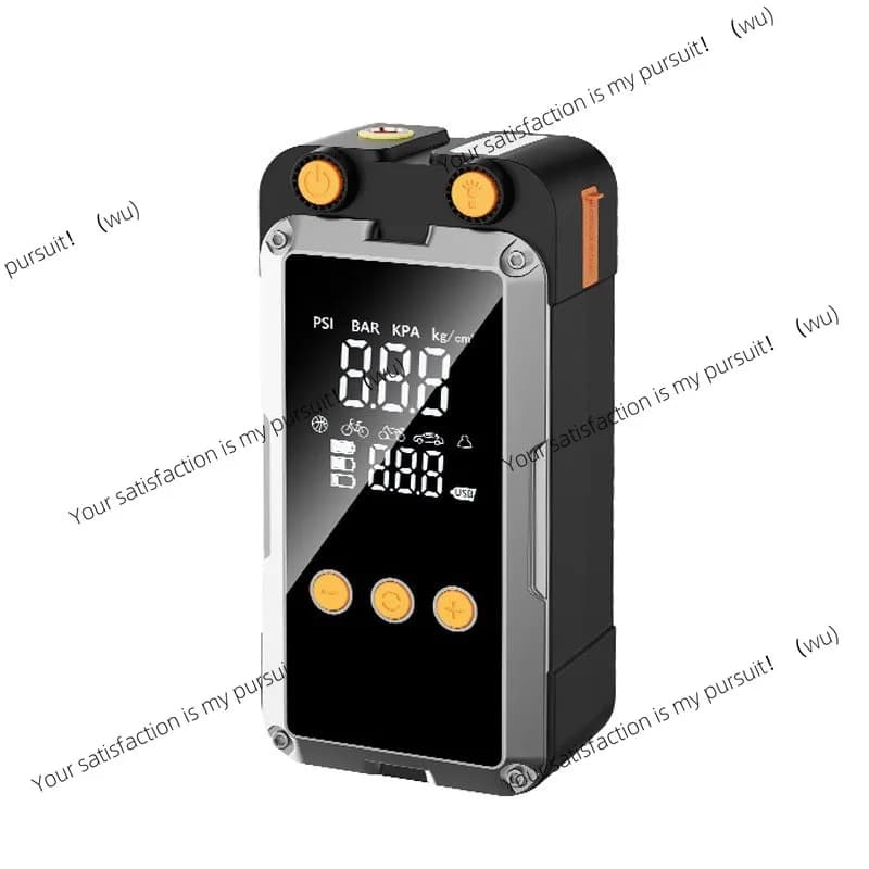 Vehicle wireless air pump emergency start power supply all-in-one machine intelligent air pump inflator tire inflation