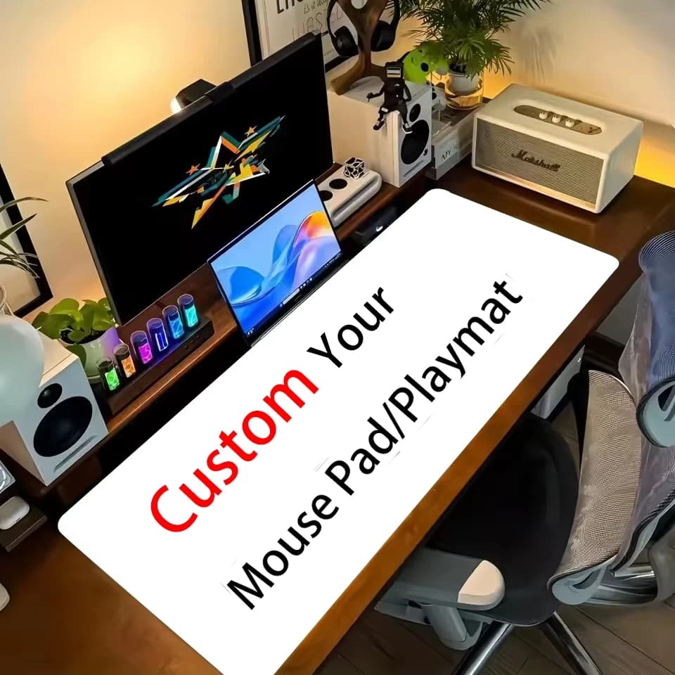 DIY Custom Photo Mouse Pad Gaming Desk Mat Personalized Non-slip Rubber Mousepad for Gamer