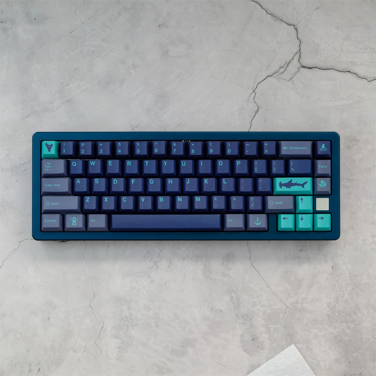 129 tasti GMK Hammerhead Copritasti Cherry Profilo PBT Sublimazione della tintura Keycap per MX Switch Tastiera meccanica 61/67/68/75/87/98
