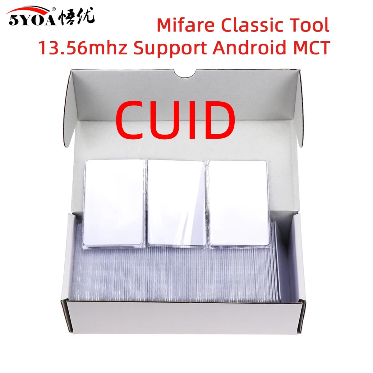 5YOA CUID Carta riscrivibile RFID Smart Chip Tag 13.56Mhz Clone Chiave NFC ISO14443 Replicatore Copia Token IC Gen2 Copiatrice Badge