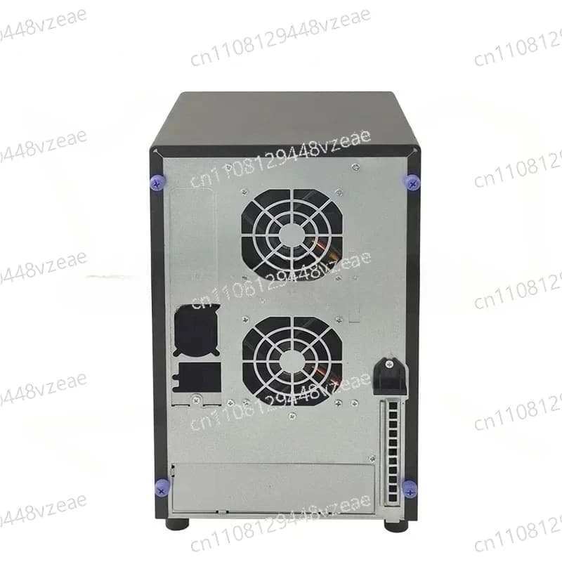 Chassis NAS Mini ITX a 8 Slot con Porta Frontale Sicura e Bloccabile, Modello NAS08A.