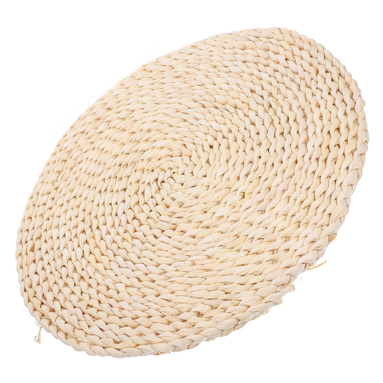 Round floor woven straw cushion, yoga mat, chair cushion, toilet, footrest, balcony, sofa, terrace