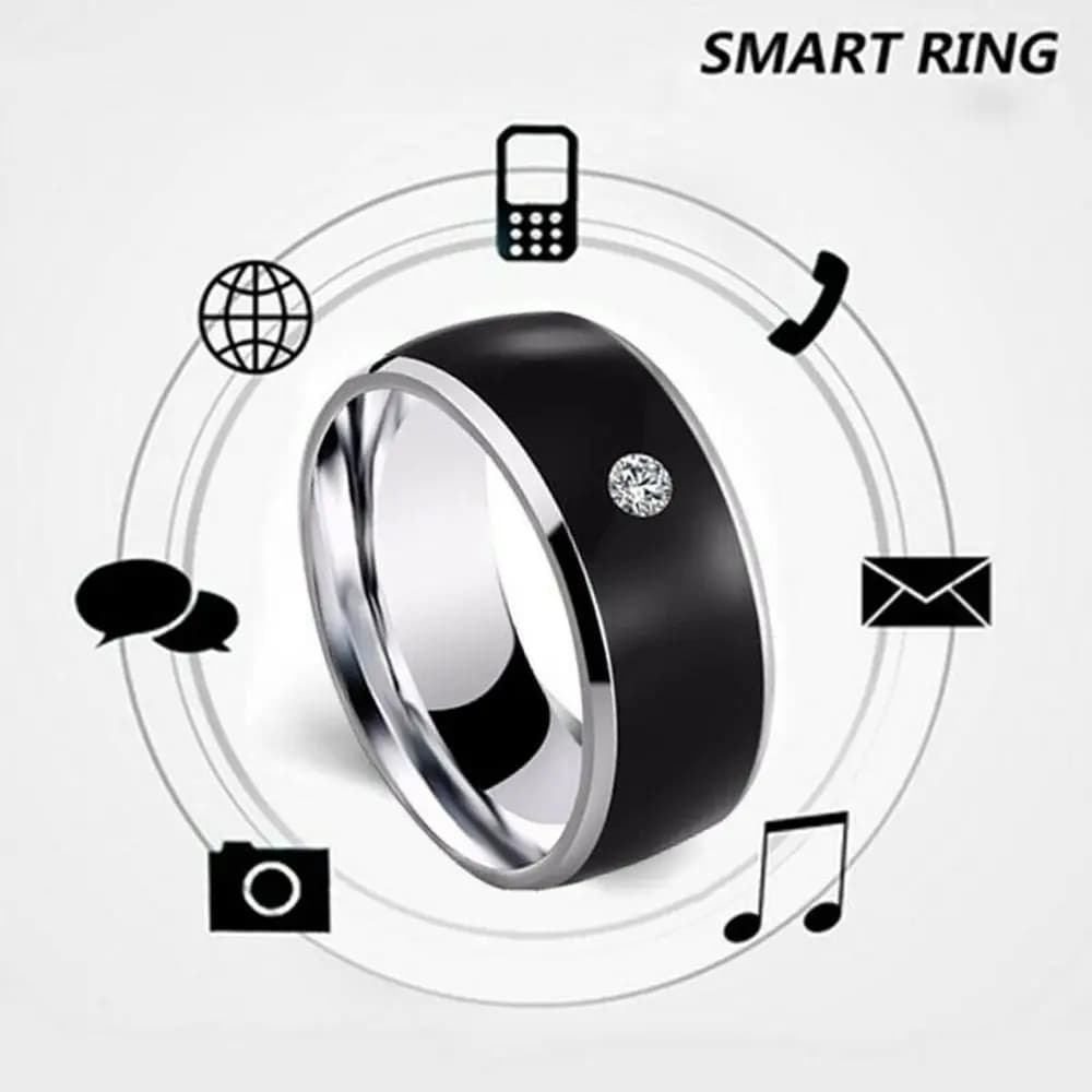 NEW Android Phone Equipment Multifunctional Smart Wearable Connect NFC Finger Ring Intelligent