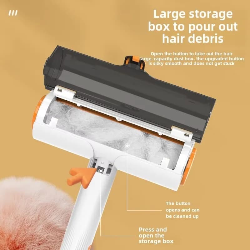 Multifunctional Lint Roller Brush Double-Sided Static Dust Hair Remover Portable Reusable Lint Cleaner for Clothes Sofa Bed pet hair remover lint roller