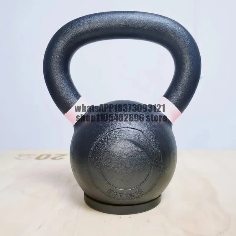 Kettlebell Solid Cast Iron Hard Coated Sand Integrated Forming Men's and Women's Gym Household