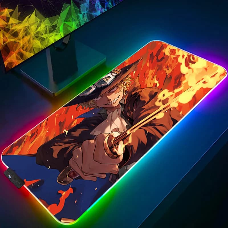 Carpet for Mouse LED RGB Varmilo 90x40cm, Retroilluminate, Gaming Accessories, Desk Mat for Gamer