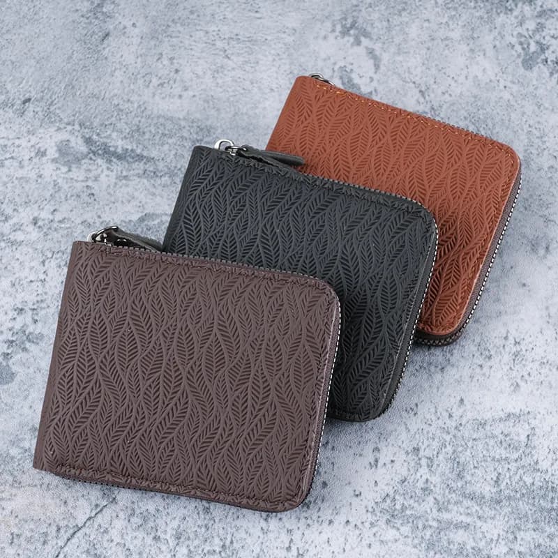 Arrival Men's Short Wallet Trendy Large-Capacity Multi-Card Holder with Coin Pocket & Money Clip Factory Direct Supply In Stock