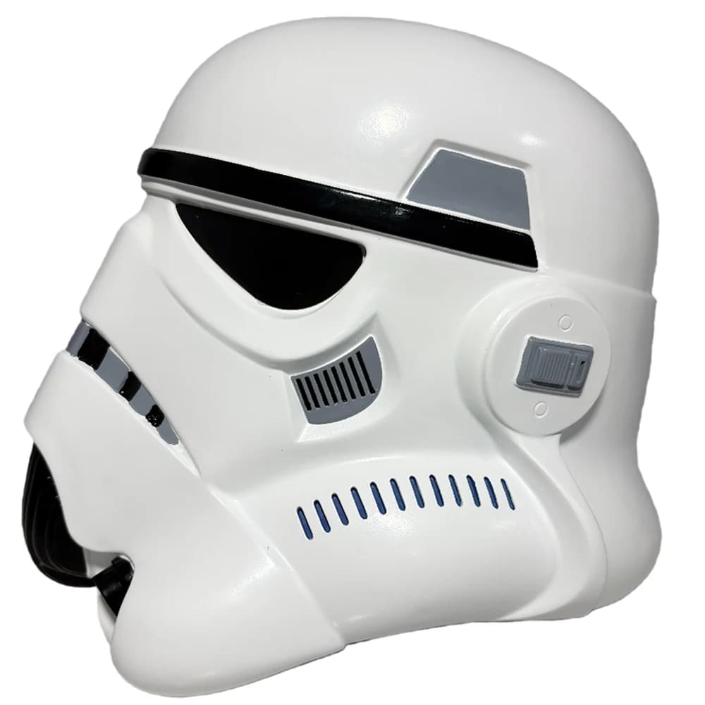 Star Wars The Black Series Casco da Stormtrooper Imperiale Bianco Maschera Cosplay Integrale per Adulti da Collezione con Modificatore di Voce