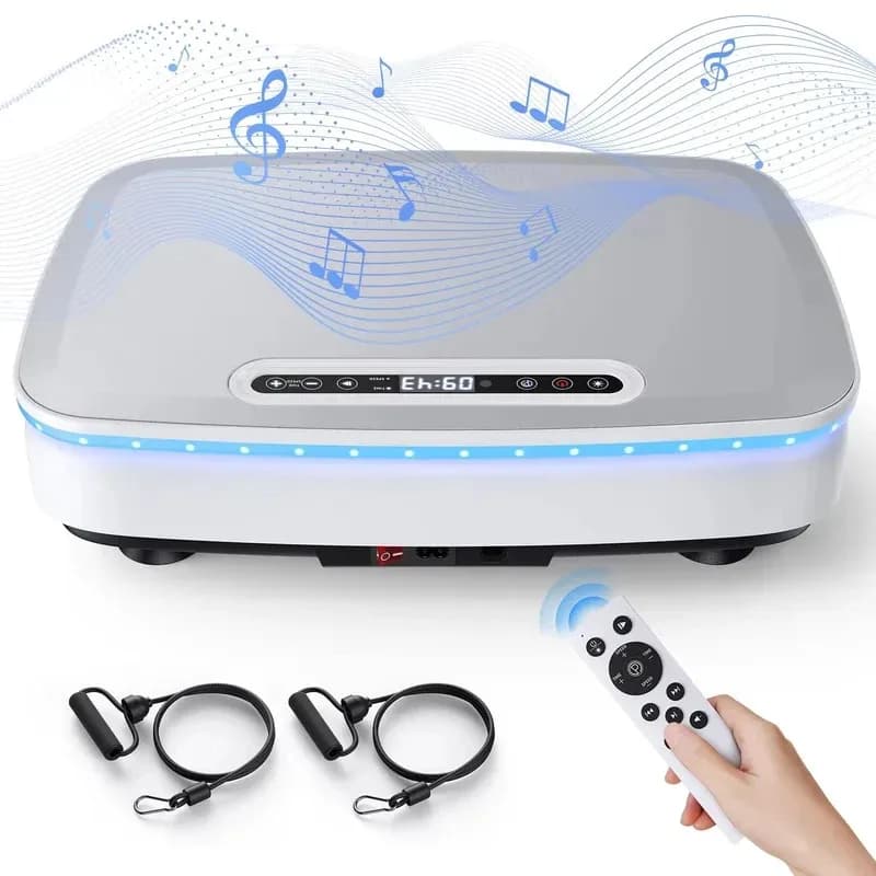 Fitness Equipment 2025: Exercise Machine with Vibrant Plate for Linphatic Drainage, Pain Lift, Sleep Improvement, Burning Fats and Weight Loss