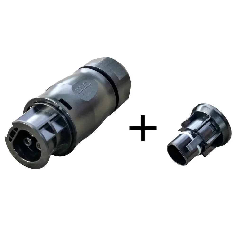 3 pole waterproof female hood connector for Betteri BC01 Suitable for single-phase hoymiles inverter Rated current 25A