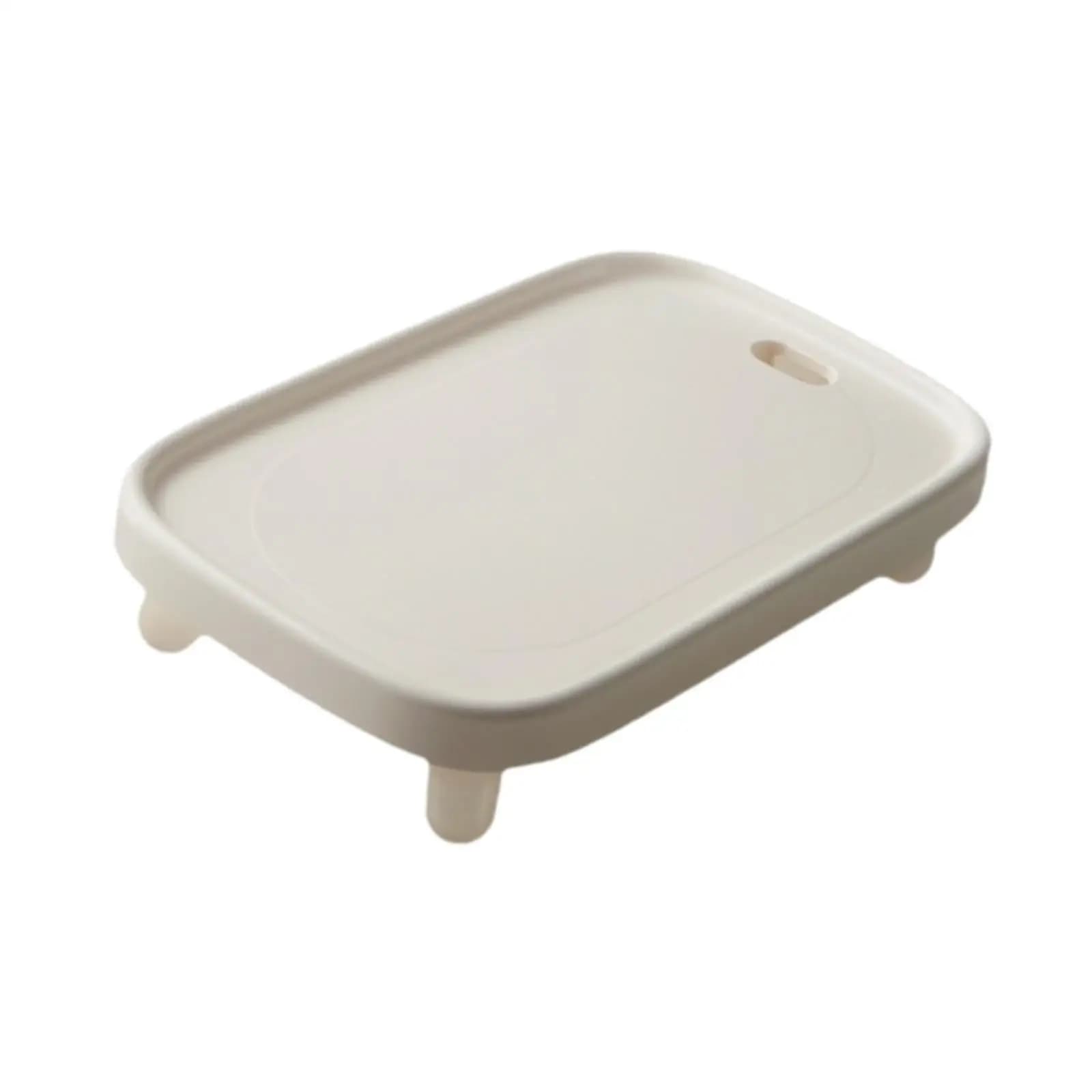 Supporto Portatile per Ciotole per Gatti, Rialzato, per Cuccioli, Tavolino per Alimenti per Animali Domestici, Supporto per Ciotole per Viaggi, Picnic, Esterni, Interni, Negozio