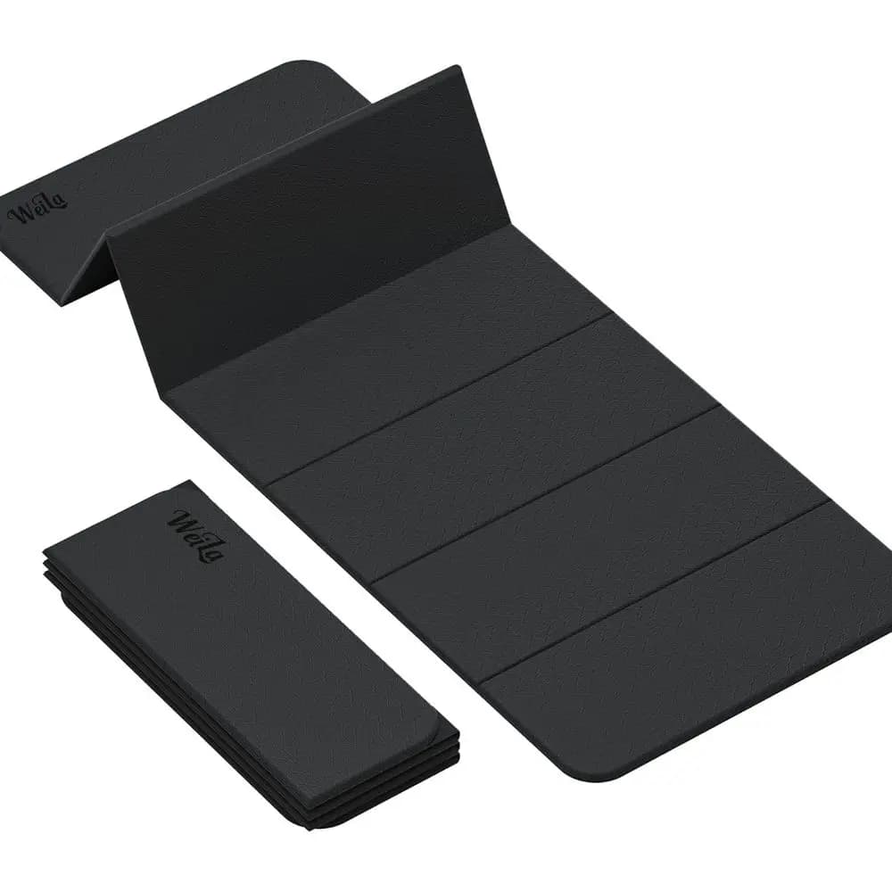 Tappetino Yoga Spesso 1/2 Pollice per Pilates e Palestra Domestica, 70x24, Antiscivolo, Portatile per Viaggi e Campeggio
