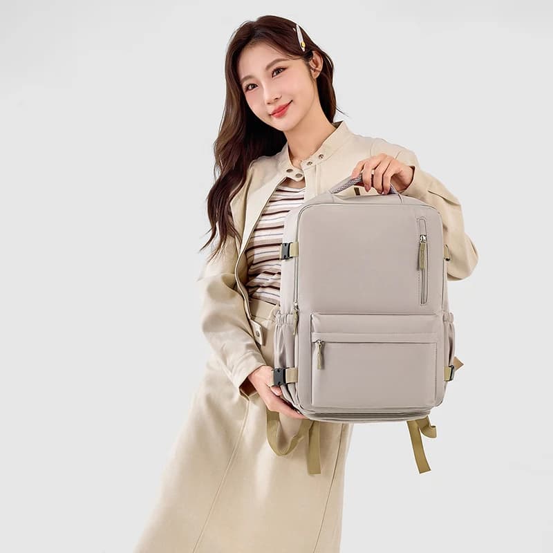 Zaino da donna, nuovo zaino da viaggio, bagaglio a mano, non necessita di check-in, borsa porta PC business, borsa per studenti universitari, casual, 40*30*20, economico