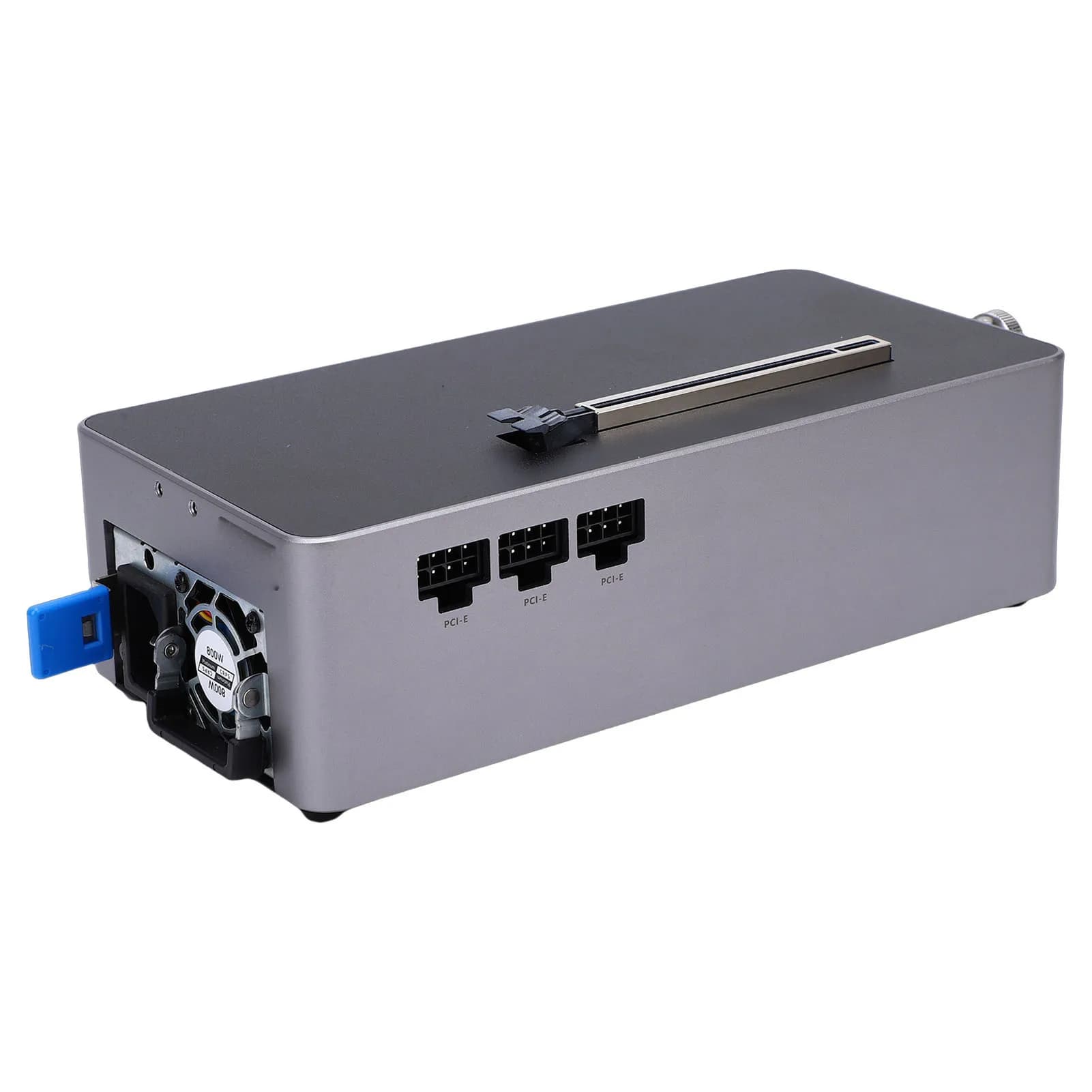Dock GPU Esterna PCIe 4.0 X4 da 800W, Stazione di Docking EGPU con Supporto Massimo per Scheda Grafica da 600W, Interfaccia OCuLink USB 4.0