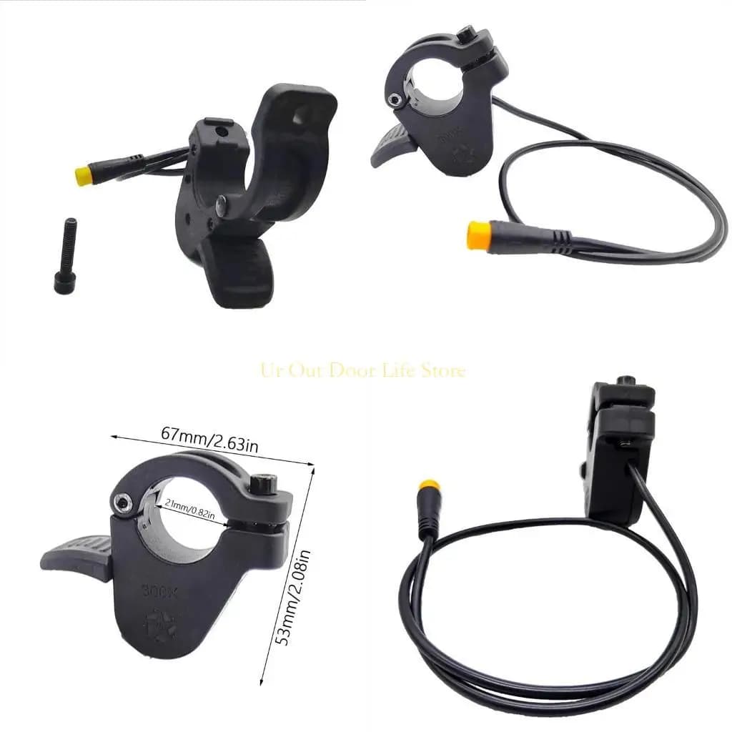 Acceleratori per scooter con acceleratore a pollice 77UF Acceleratori per scooter elettrici Parte acceleratore a dito Sostituzione per sostituzione dello scooter
