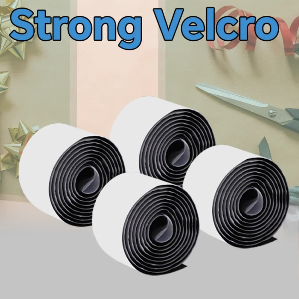 Magic Tape Hook and Loop Fastener Strong Adhesive Reusable Multi-Purpose for Crafts DIY Home Office Supplies
