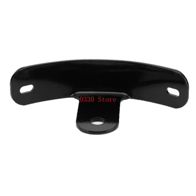 Support for black with vertical curved mounting, no cut required, optimized weight distribution