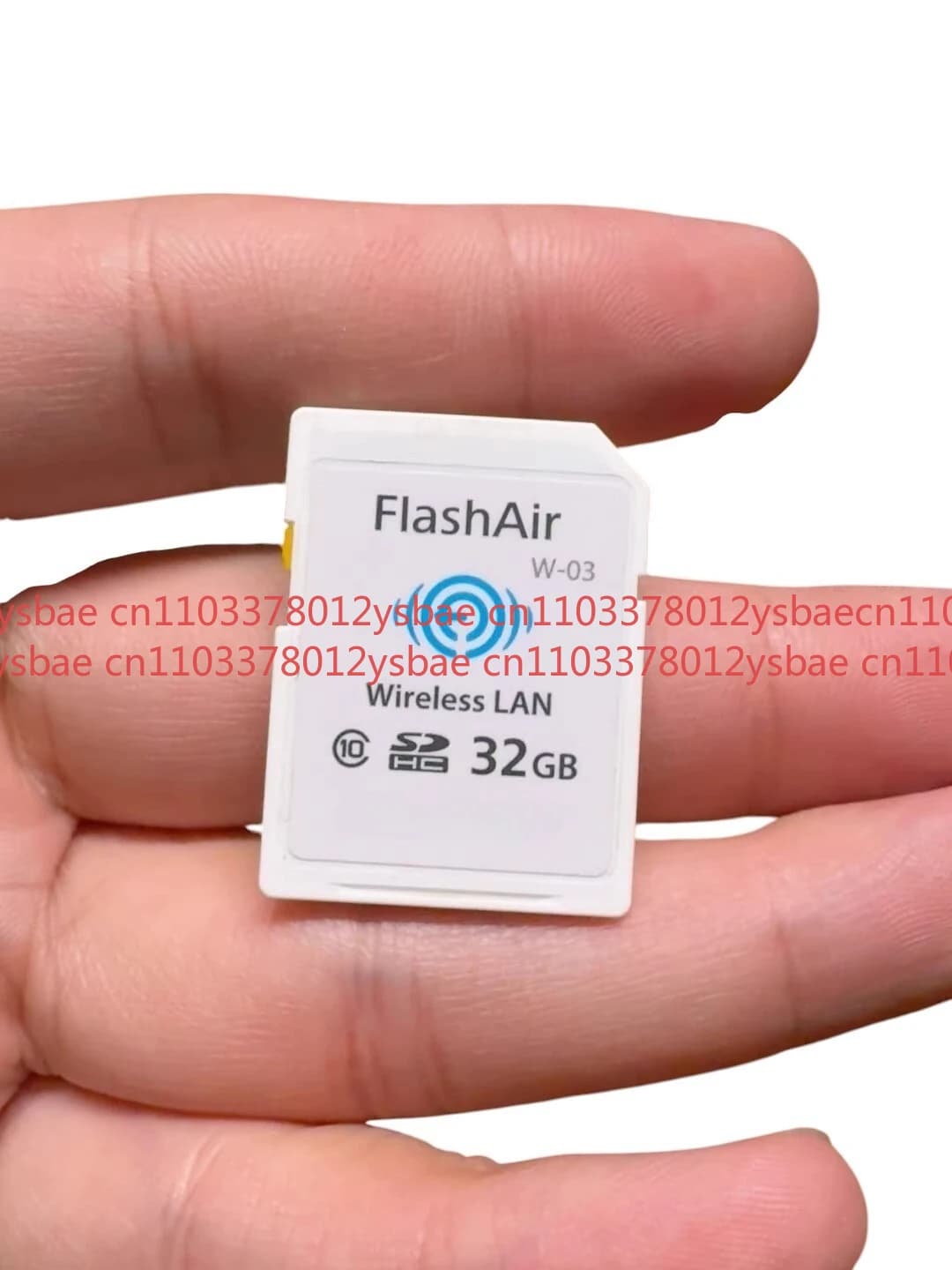 OK Utilizzato PER Toshiba FlashAir 32GB Wireless LAN Wi-Fi Scheda SD SDHC Classe 10 W-03
