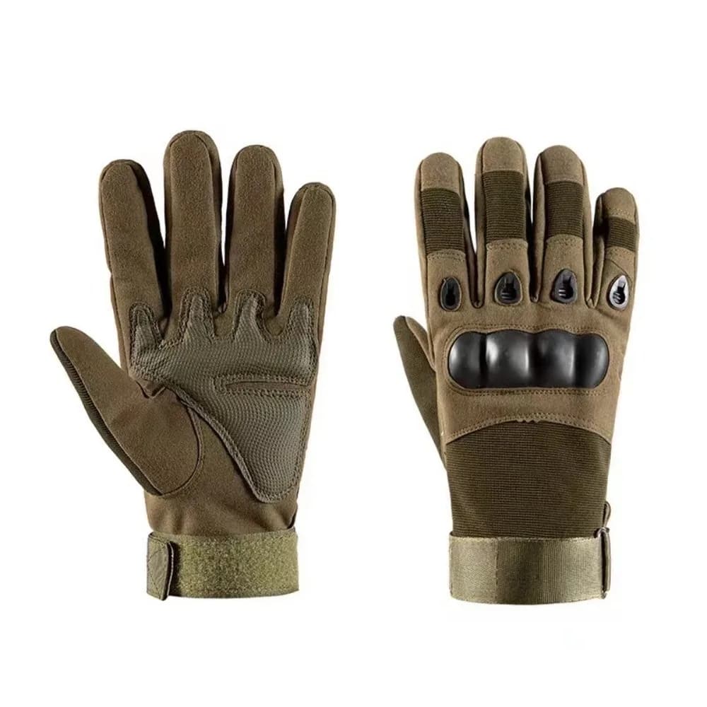 Guanti da moto resistenti all'usura Equipaggiamento protettivo da equitazione ammortizzante Guanti da dito da corsa Accessori da ciclismo antiscivolo