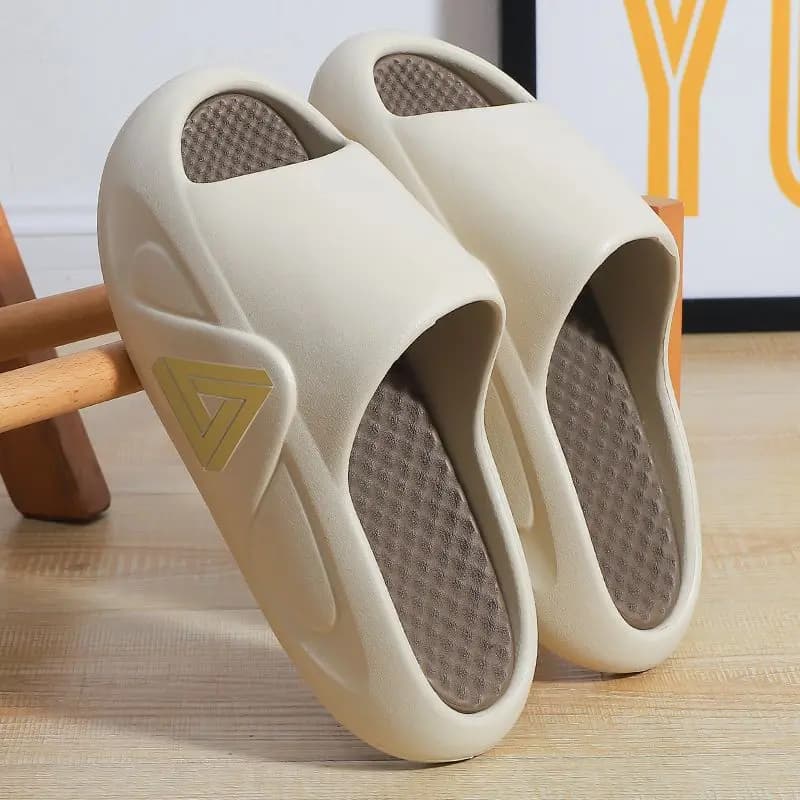 Ciabatte Estive con Suola Spessa per Uomo e Donna, Sandali Morbidi in EVA per Interni, Scarpe Leggere da Spiaggia, Infradito Maschili