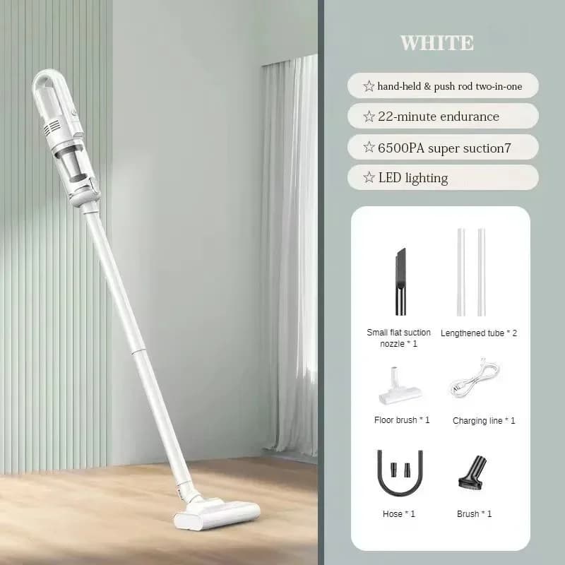 Macchina per la pulizia multifunzione per elettrodomestici Potente aspirapolvere per auto senza fili Filtro in metallo portatile portatile