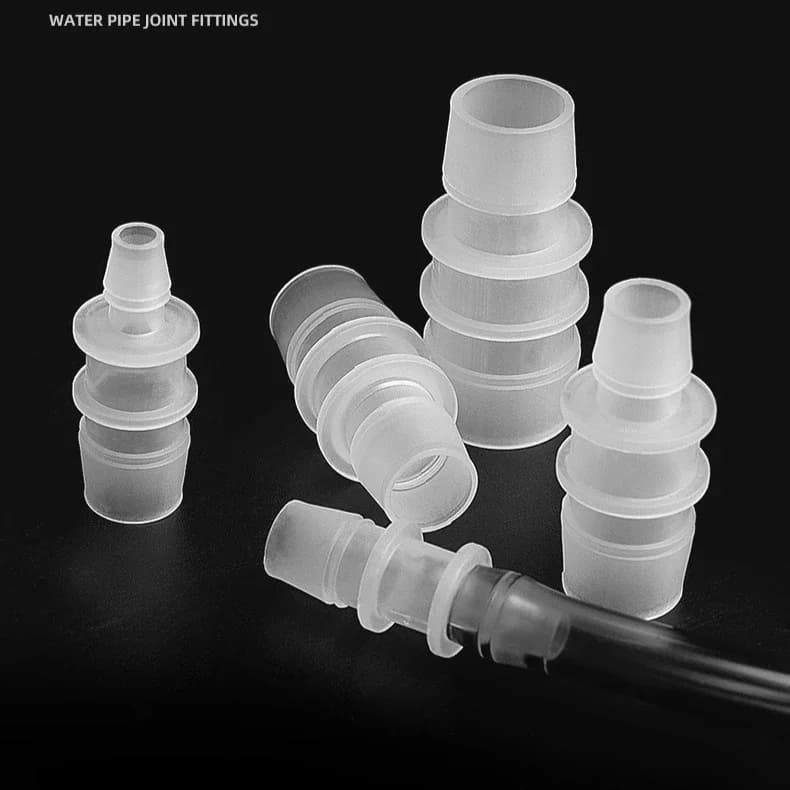 Connettore flessibile per tubo flessibile in plastica Adattatore per raccordo riduttore per giuntatrice Giunto per riparazione tubi dell'acqua Accessori per acquari da giardino