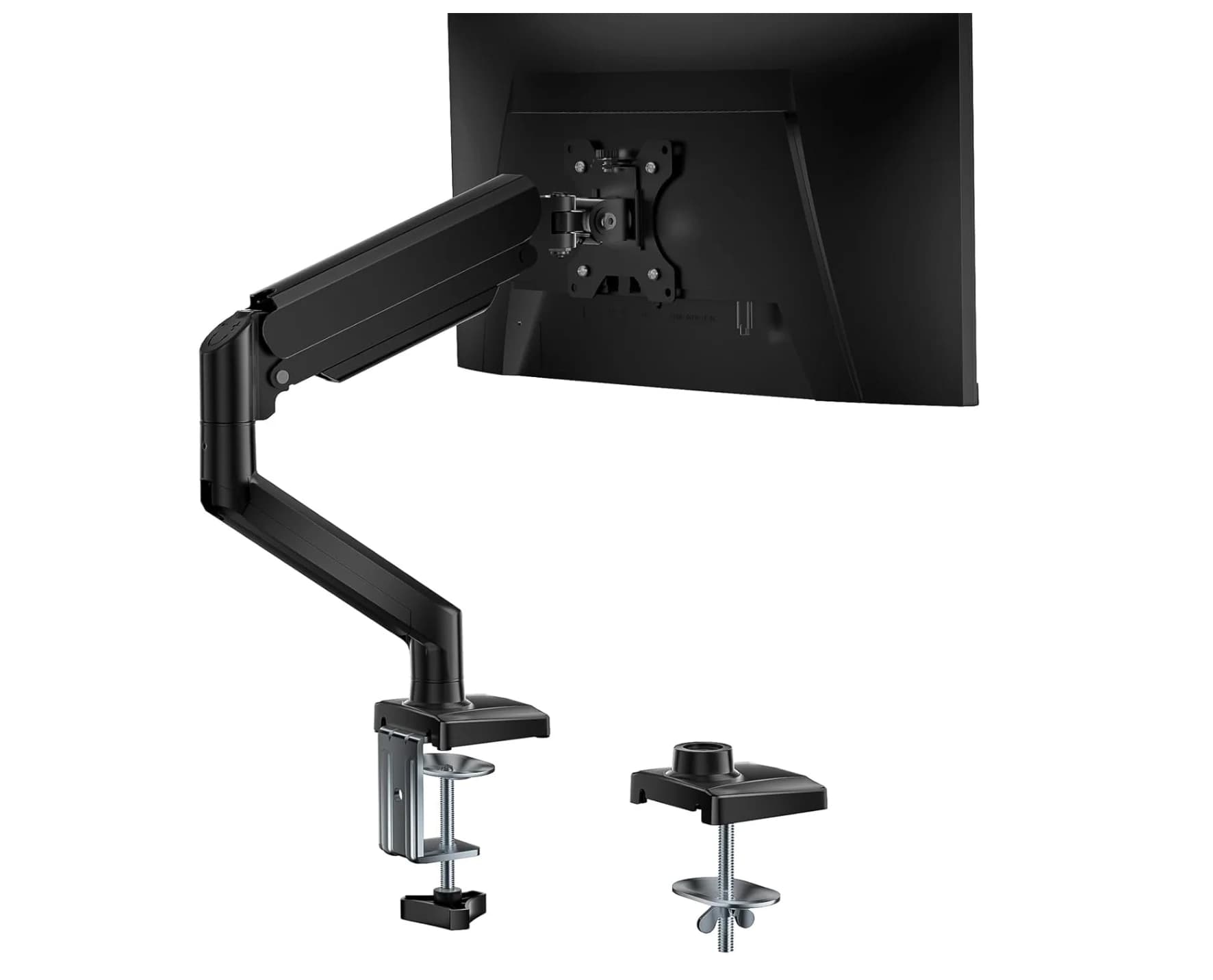 Gas Spring Monitor Arm Desk Mount Height Adjustable 13"-32" Screen Stock Monitor Stand