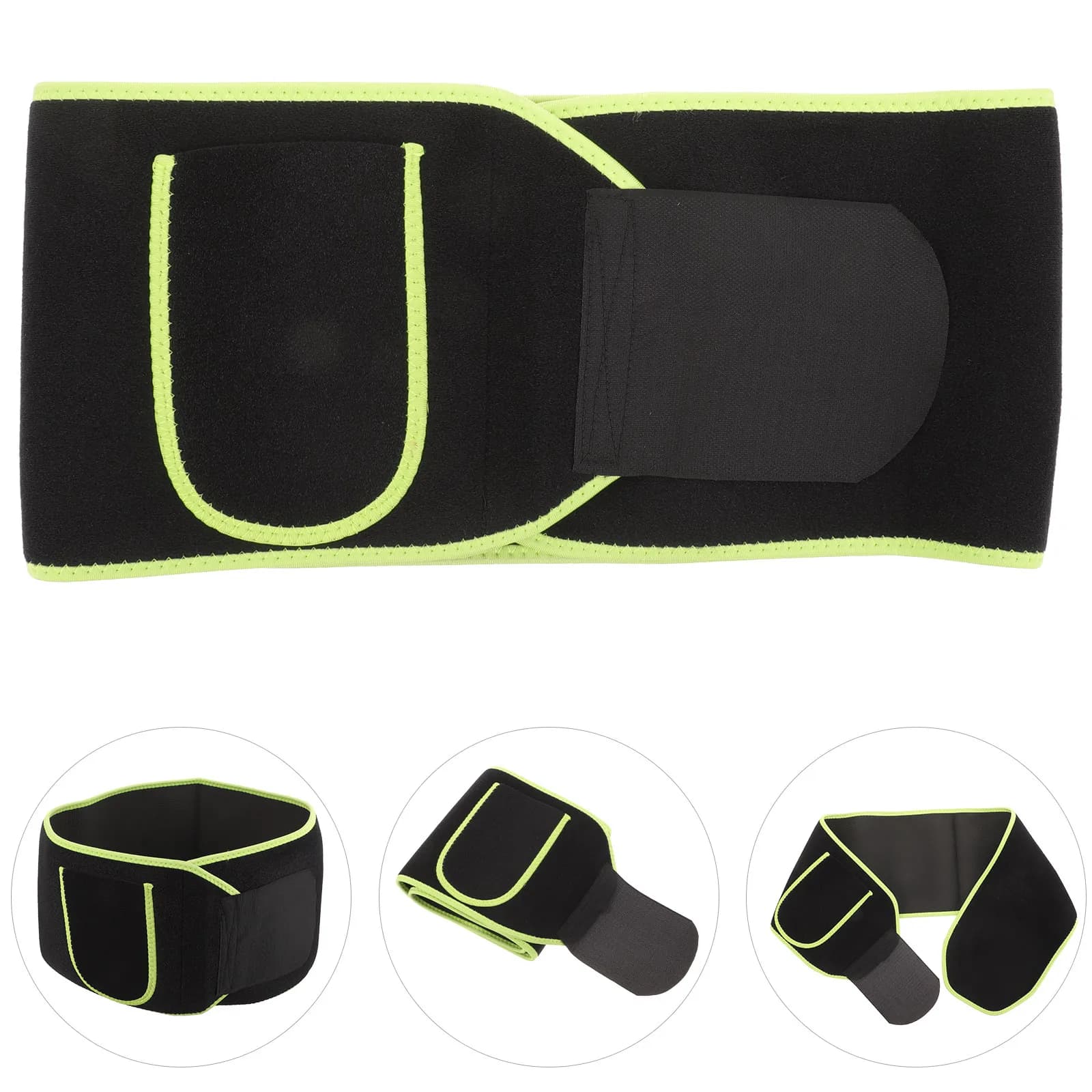 Fitness Waist Support Breathable Wear-Resistant Back Brace Sports Lumbar Belt for Running Training Daily Use Bodybuilding Belt