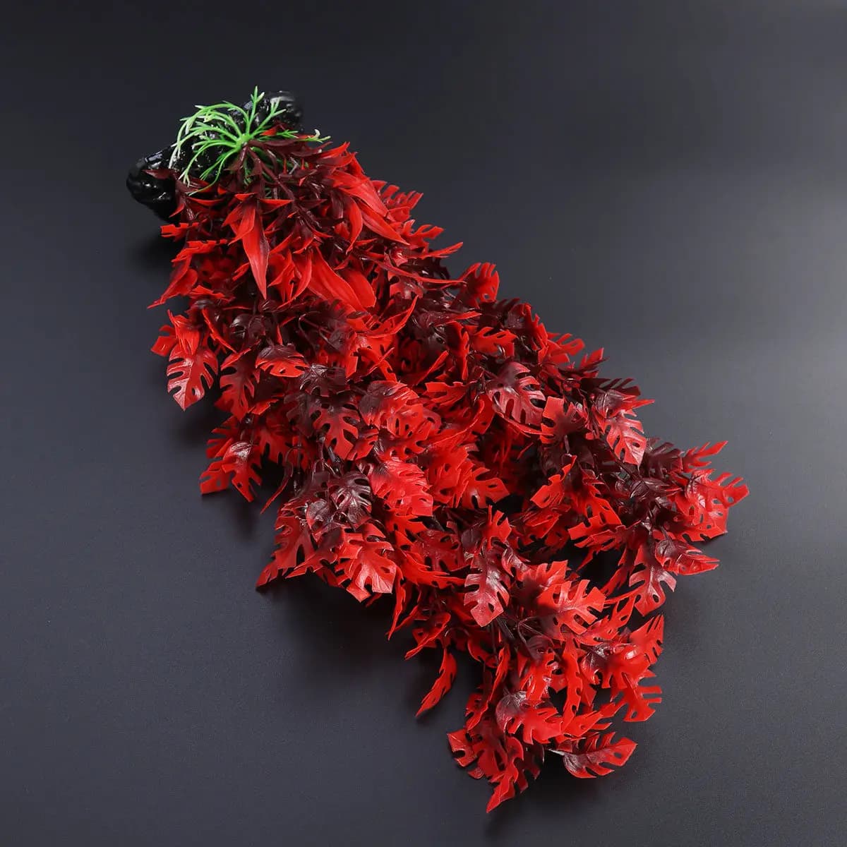 Artificial Aquarium Plants Fake Water Plants 40Cm Fish Tank Decorations Realistic Lifelong Ornament for Fresh Salt