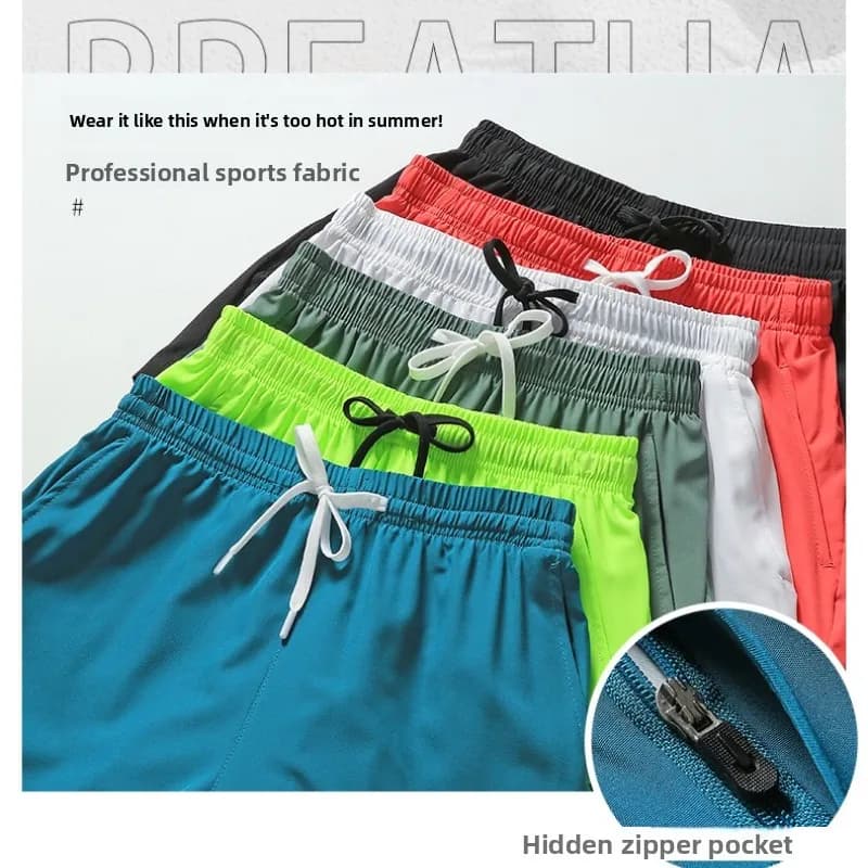 Pantaloncini Estivi Casual da Uomo, Bermuda Traspiranti e Comodi per Spiaggia, Fitness, Basket e Sport
