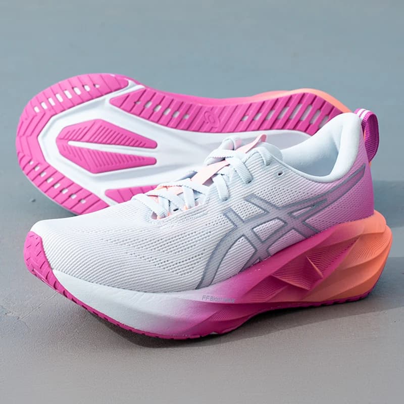 Asics Women's Sports Shoes Novablast 5 Fitness Training Cushioning Wear-Resistant Breathable Running Shoes 1012B989-400