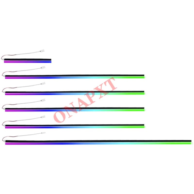 Strisce decorative universali per atmosfera a barra LED al neon 256 colori luce ambientale per Lexus IS NX ES per Benz F10 F32 F01 per Audi A3