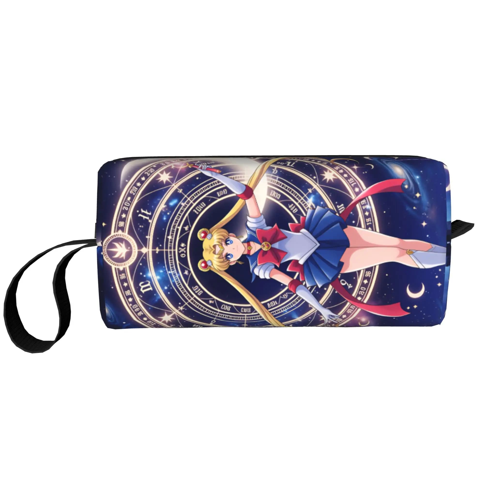Borsa da viaggio per articoli da toeletta Sailor Moon, graziosa custodia per cosmetici e trucchi a forma di coniglio, organizer per bellezza, beauty case, kit da viaggio