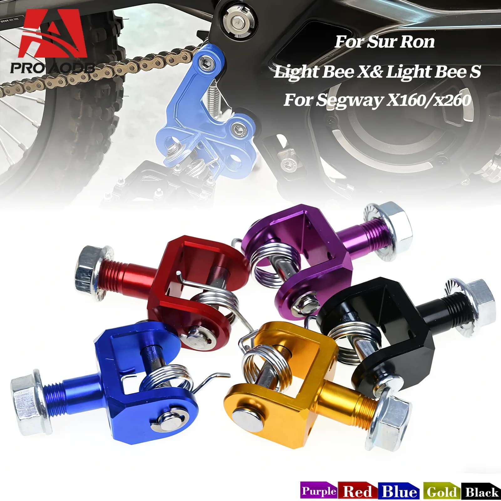 Electric Motorcycle CNC Bike Footpegs Rest Foot Pegs Link Bracket For Sur-Ron Surron Light Bee X Light Bee S Segway X160/X260