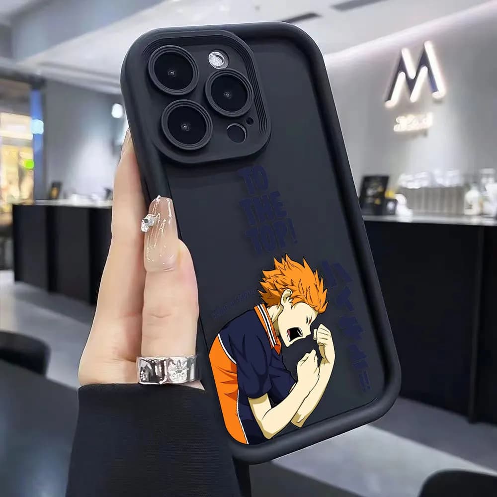 Cover for phone H-Haikyuu School Volleyball for Samsung A13 A15 A16 A17 A22 A23 A25 A32 A35 A51 A52 A53 A54 A55 A71 A72