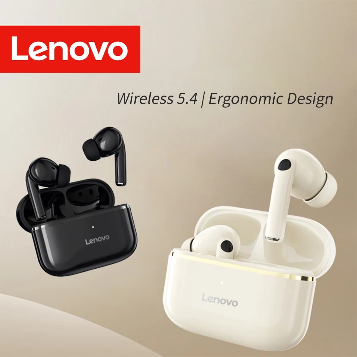 Lenovo EA230 TWS ENC Noise Reduction Touch Control Sport Headset NEW Wireless Earbuds Bluetooth 5.4 Low Latency Gaming Earphone