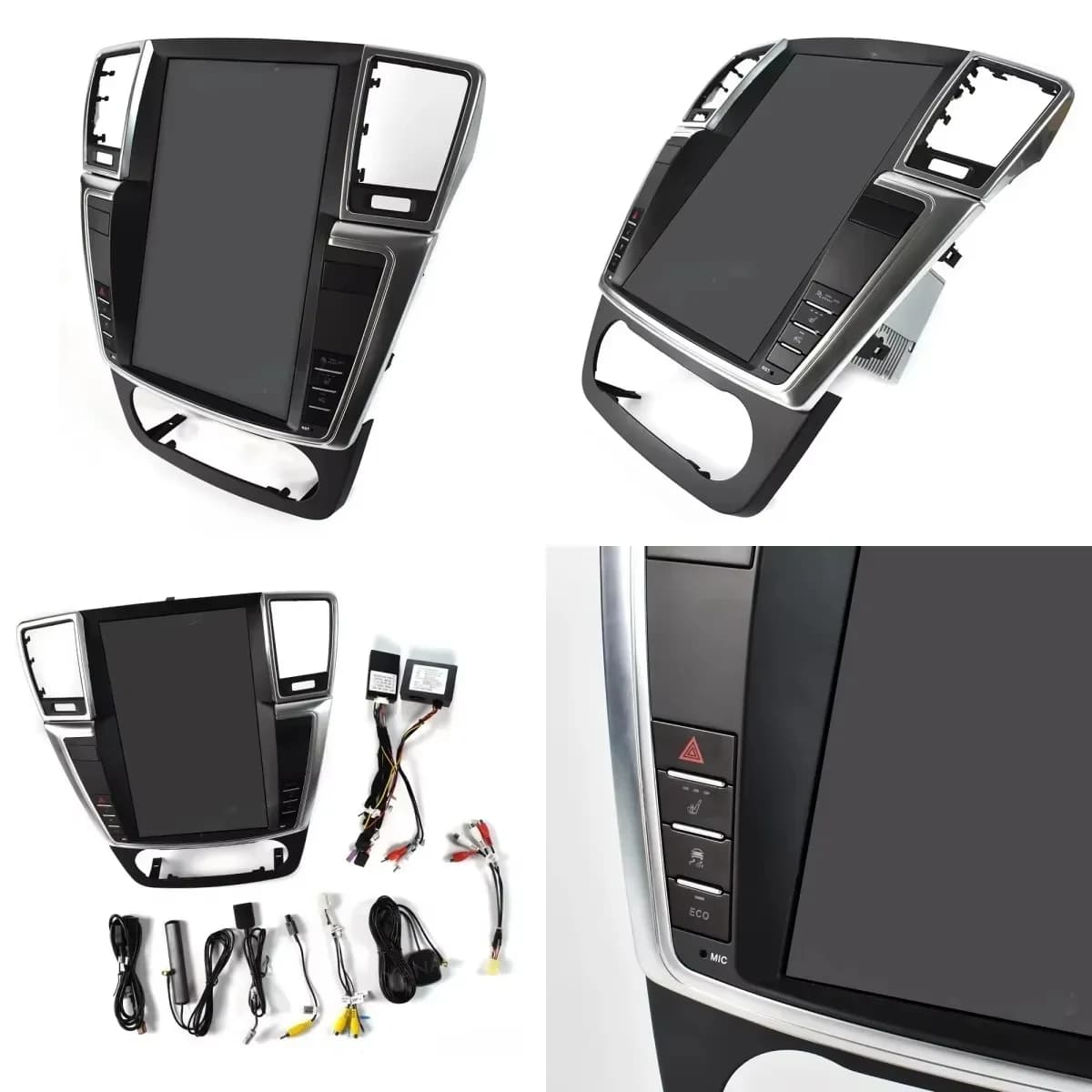 Android AUTO Autoradio Per Mercedes Benz ML GL W166 X166 2012 2013-2015 Senza Fili Carplay di Navigazione GPS Stereo Lettore Multimediale