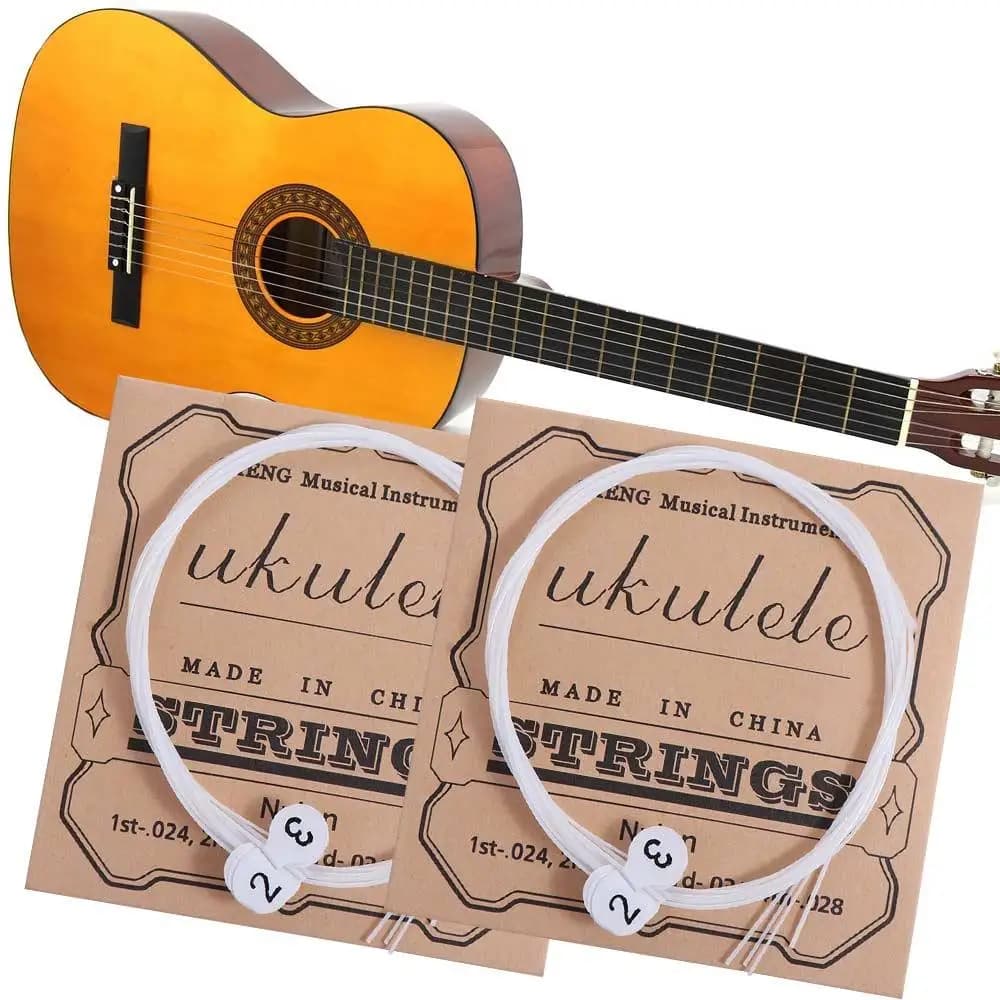 1 set di corde per ukulele in nylon, corde universali per chitarra, corde di ricambio per chitarra classica pura