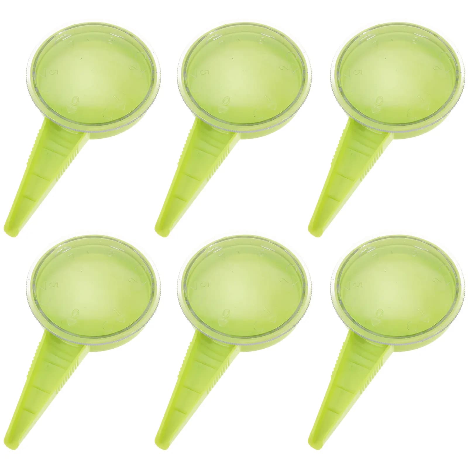 Kit of 6 Gardening Tools Compact and Light, Grass Seed Dispenser and Flowers with Adjustable Flow Control