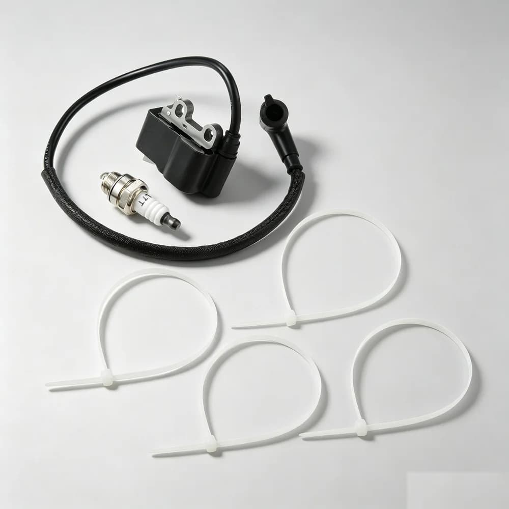 Ignition Coil Replace A411001620 A411001621 A10058 & Spark Plug Cable Ties for Echo PB580 PB-580H PB-580T for Shindaiwa EB600RT