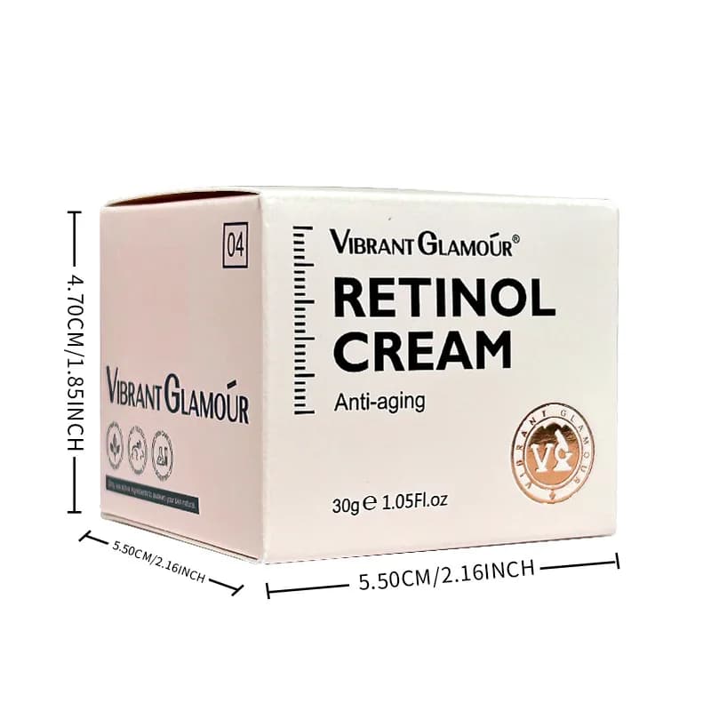 2 pcs/lot VIBRANTE GLAMOUR Retinol Cream For Face Women Product For Skin Care Anti-Aging Remove Rugs Cream Sbiancante Humid