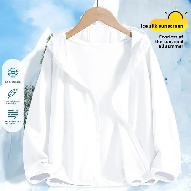 Abbigliamento Protettivo Solare + Abbigliamento Estivo Protettivo Solare per Giovani Uomini e Donne, Abbigliamento Ultraleggero e Fresco per Esterni con Protezione UV