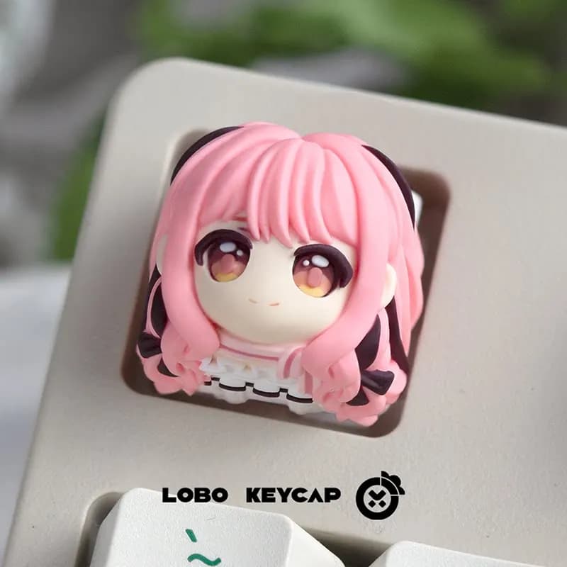 Keycap LOBO Series Infinite Nikki Single 3D Cute Custom Made in ESC Resin for Feeder Mechanic Tasting Fans ♪