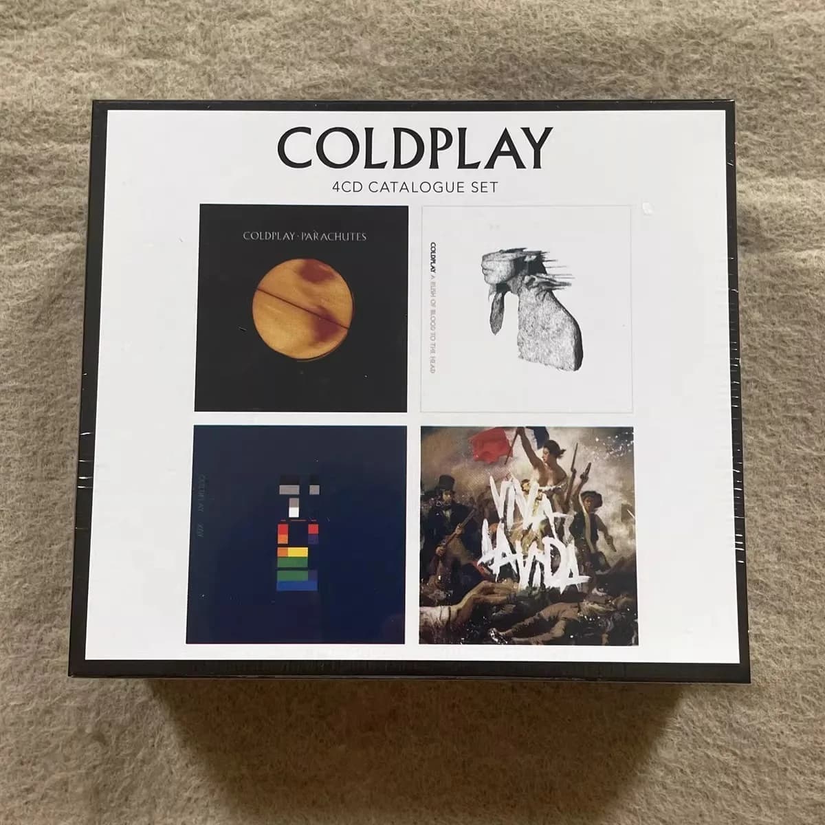 Set Catalogo 4CD di Coldplay – Collezione di Album Classici di Rock Alternativo e Pop per Fan Devoti e Collezionisti Esigenti